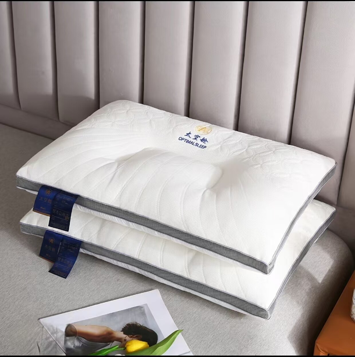 太空舱枕头舒适助睡眠枕头护颈椎助睡眠护颈椎枕头学生枕头
