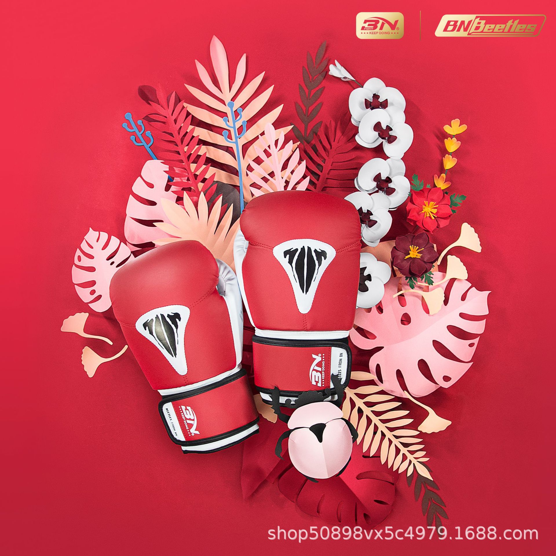 BN拳击手套泰拳男女搏击拳套成人8oz10OZ12OZ散打训练专业沙袋