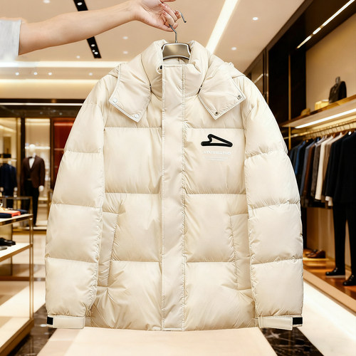 撤柜高档极寒鹅绒羽绒服300克绒