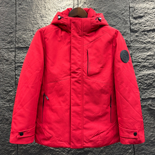 高端品牌专柜撤柜90白鹅绒户外工装羽绒服极寒防风保暖外套男加厚