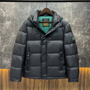 高端外贸品牌撤柜90鹅绒男士 加厚 保暖羽绒服防寒抗寒外套男女同款
