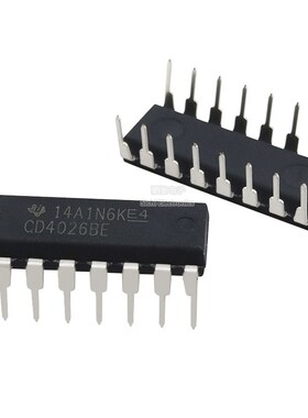 全新原装正品 CD4026 CD4026BE DIP-16 十进制计数/分频器 进口
