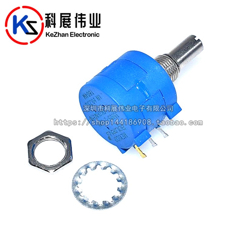 3590S-2-103L/10K 精密多圈电位器(10圈) 可调电阻  3590S旋钮帽