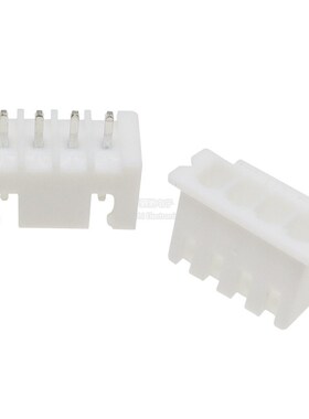 XH2.54 白色 接线端子胶壳/直针/弯针针座 环保2P3P4P5P6P7P-14P