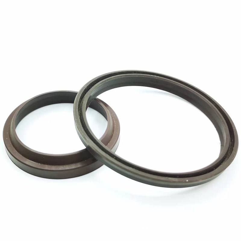 J型DHS防尘氟胶密封圈液压缸油封LBH165/180/200*179/194/214*9.5