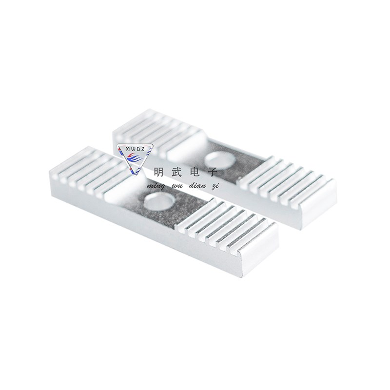 Reprap 3D打印机 同步带固定片夹压带铝齿片 9*40mm 氧化处理