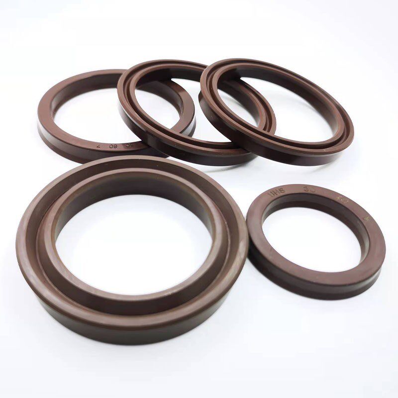 U型氟胶Y型液压油封IDU63/65/70/75/80/85*75/77/82/87/92/97*14