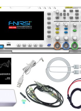 数字示波器FNIRSI-1014D双通道100M带宽1GS采样信号发生器二合一
