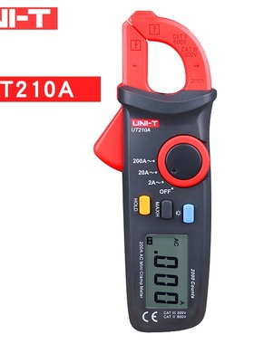 优利德数字钳形表UT201/202/203+/204+交直流电流表UT216C高精度