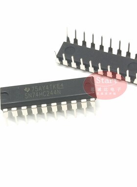 SN74HC244N DIP-20 进口现货 八同相三态缓冲器 74HC244 74HC244N