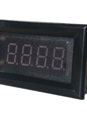 直流电流表DC1V2V3V100V200V正负电压测量0.36寸4位数显表头75V