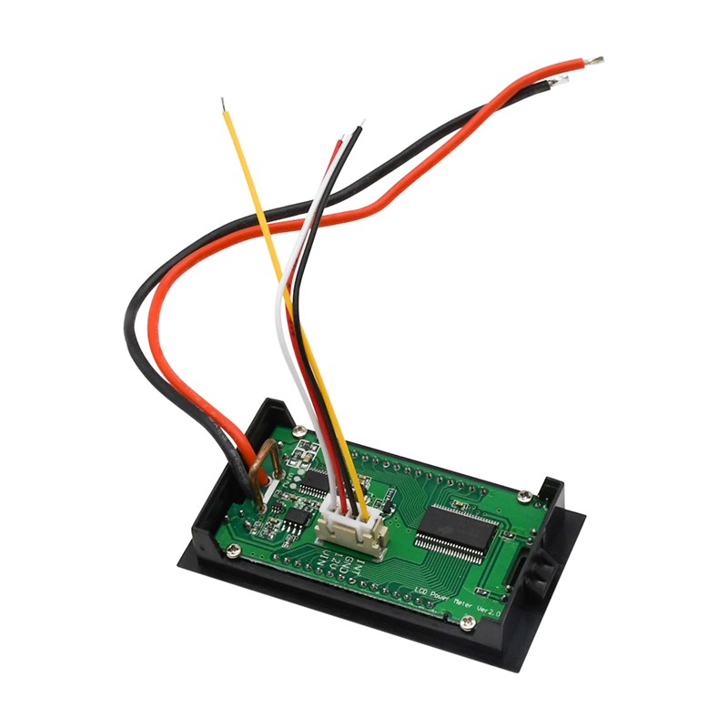 DC0-200V量程 10A LCD直流电流电压表功率计 4/5位高精度数字表头