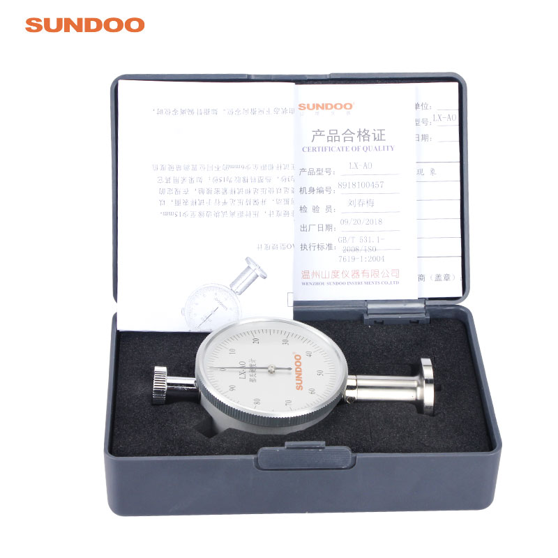 山度LX-A硬度计lmx-c邵氏硬度计d型橡胶硬度计硅胶硬度测试仪sudo