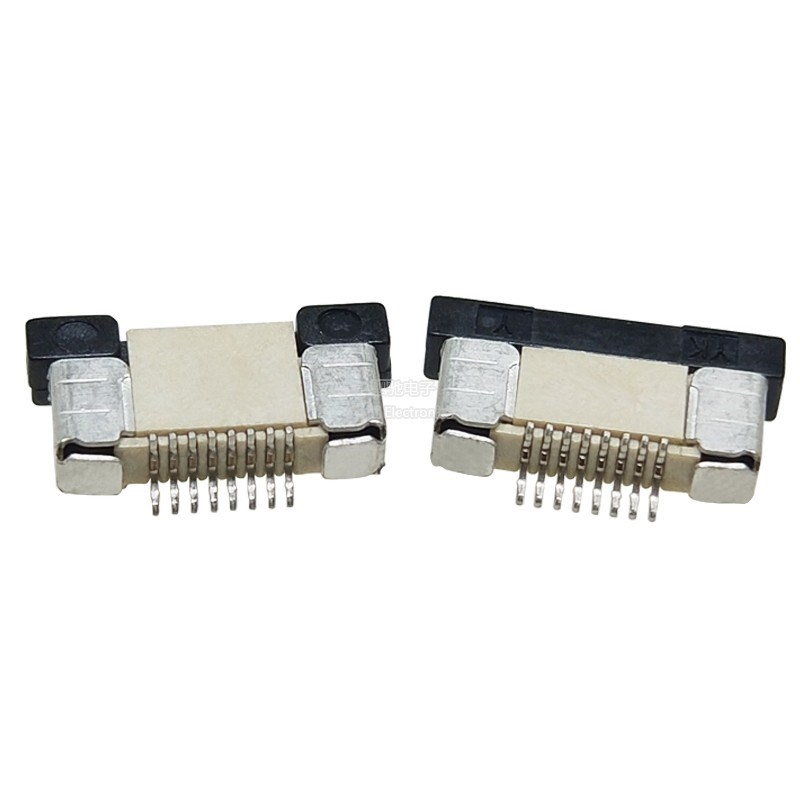 FFC/FPC连接器 1.0MM 4/5/6/8/9/10/12/18/20/30/40P上接抽屉式