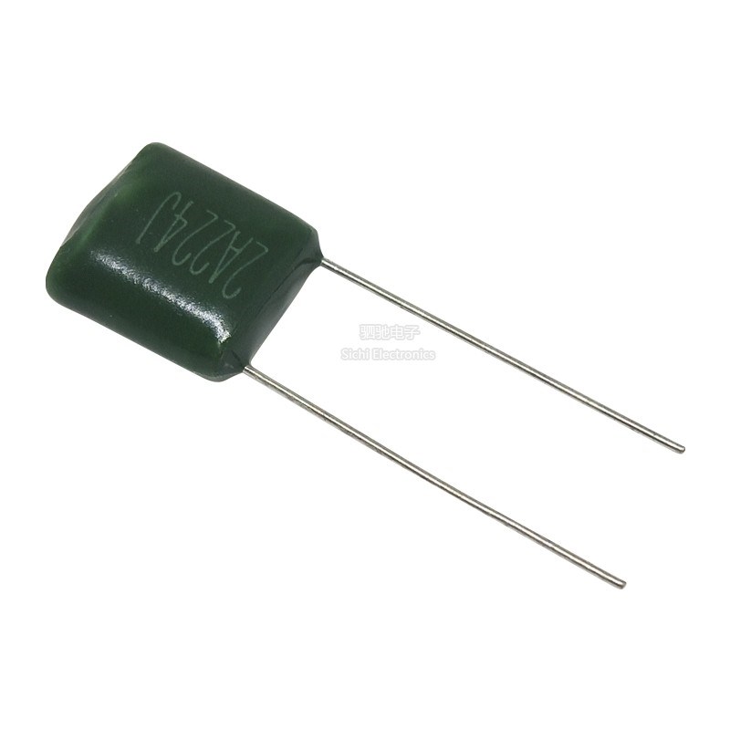 涤纶电容 2A224J 220nf 绿色 0.22uf 100V224 2A224 100V224J