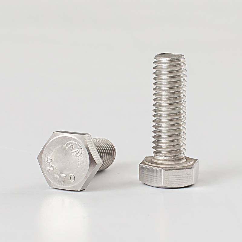 M8M10M12 304不锈钢外六角螺栓 外六角螺丝E*20/30/50/80/60-200m