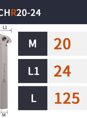 PENTA24N型系列五角星霸王刀片切槽切断刀片PCHR/L霸王切槽刀杆