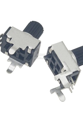 RV09型立式卧式1K5K10K50K100K1M电位器 0932可调电阻长柄12.5MM