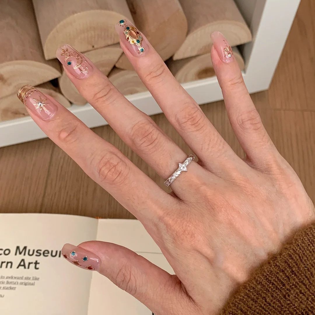 S925纯银超闪马眼钻拉丝戒指