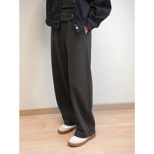 160以内小个子镰刀裤 厚款 女士微廓弯月裤 阔腿长裤 秋冬款 女装