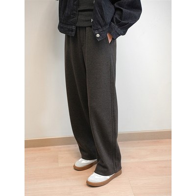 160以内小个子镰刀裤 厚款 女士微廓弯月裤 阔腿长裤 秋冬款 女装