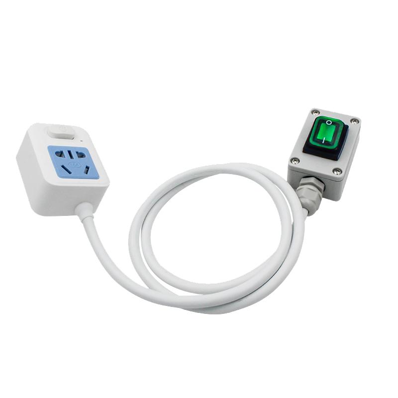 热水器插座电源延长线防水开关空调插座家用接线板加长开关大功率