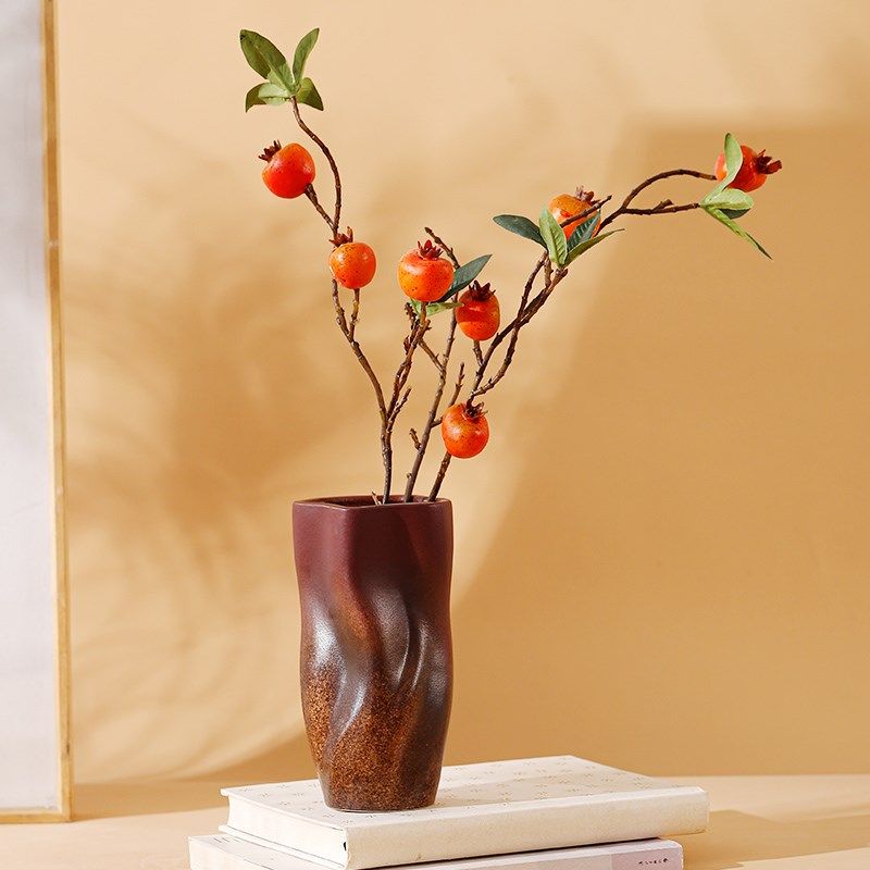 中古花瓶复古陶罐客厅插花摆件水养鲜花干花桌面陶瓷花器装饰摆设,家居饰品,花瓶,淘宝优惠券,粉丝福利购,淘宝优惠卷