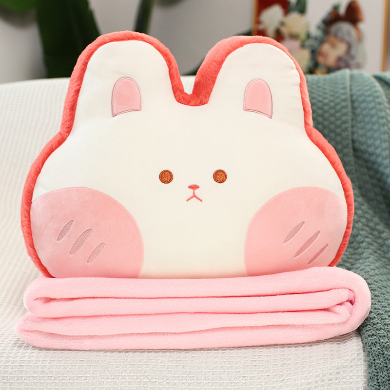 办公室抱枕被子两用毛毯靠枕二合一汽车载靠垫折叠空调被夏季毯子,居家布艺,抱枕被,淘宝优惠券,粉丝福利购,淘宝优惠卷