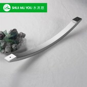 高端304不锈钢加厚款 洗碗机冰箱面板木质柜门把手轻奢拉手L11XW