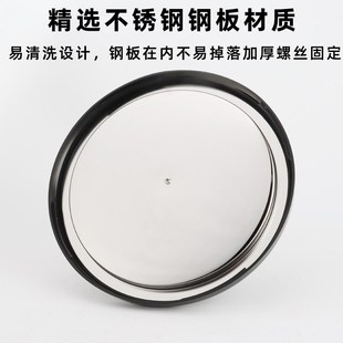 新款益禾堂白色茶桶盖奶茶店不锈钢奶茶保温桶盖子奶通用茶桶上盖