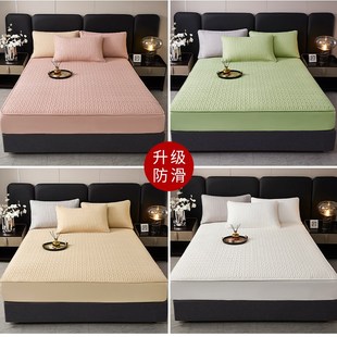 2024新款加厚夹棉床笠135厘米全包床垫保护罩席梦思防水床罩床单