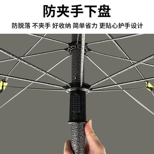 遮阳伞摆摊专用雨伞可倾斜大型户外太阳伞庭院伞雨棚双层黑胶伞面