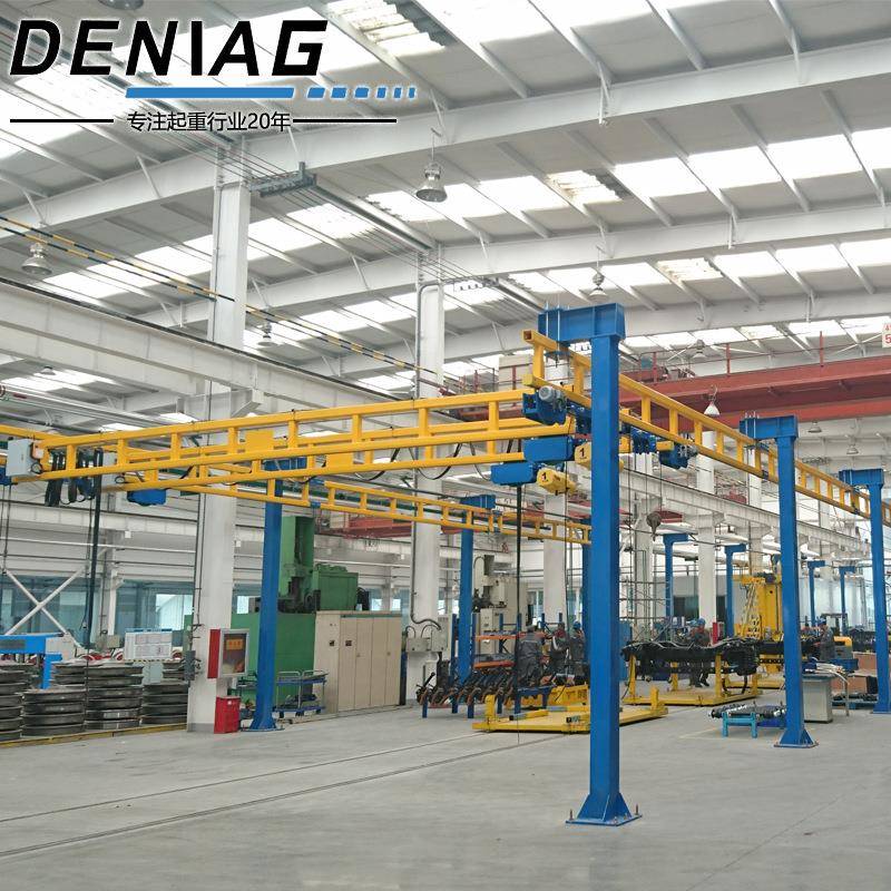 厂家现做KBK刚性起重机自立Z式工作单元工位吊立柱式起重机