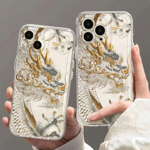 k12新款 A52手机壳OPPOA11情侣国潮OPPOk11 OPPOA5国风OPPOfindx8男女reno14中国龙 A93 中国龙适用OPPOA97