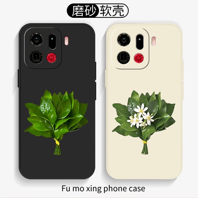 ins柚子叶oppofindx9手机壳findx8S情侣k13防摔x7ultra喜庆k12.k11.k10.k9s全包x6去晦气oppor17男女0pp0R15X