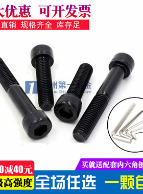 12.9级内六角螺丝M3 M4n M5 M6*4/5/6/8/10/20/30/40/50/60/70-10