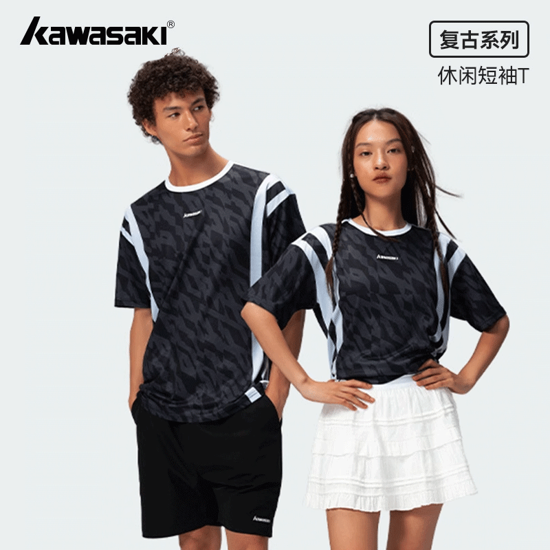 川崎2025新款男女款羽毛球服