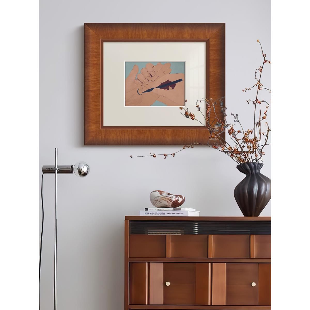 备忘录法国客厅入口卧室古董风格装饰画斯堪的纳维亚壁龛艺术覆古