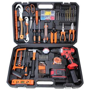 电动工具 锂电钻工具箱电动工具组合工具箱五金工具手动工具套装