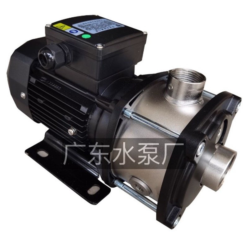 广东凌霄CMI2-3T/4-5T不锈钢多级离心泵高扬程水管道增压循环CHM