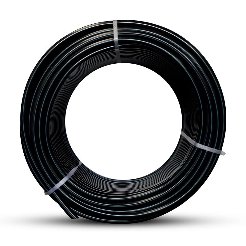 pe料管自来水管4分20水管黑塑料水管子1寸热熔硬管国标饮用水