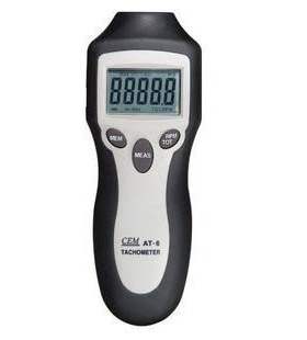 【华盛昌CEfM】AT-6风轮/马达/汽车转速表 AT6非接触式数字转速计
