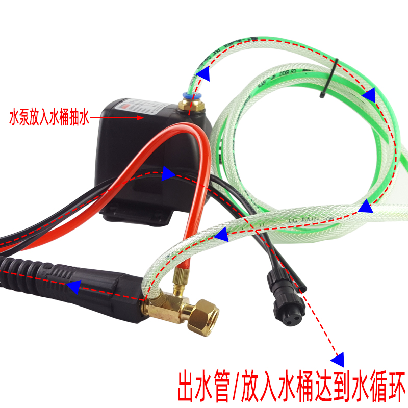 WP-18水冷氩弧焊枪TIG/WS-300 315 400快插式 肯比接头300A铝焊枪