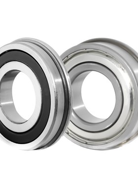 进口法兰带台阶挡边微型轴承FL603 604 605 60J6 607 608Z 609 ZZ