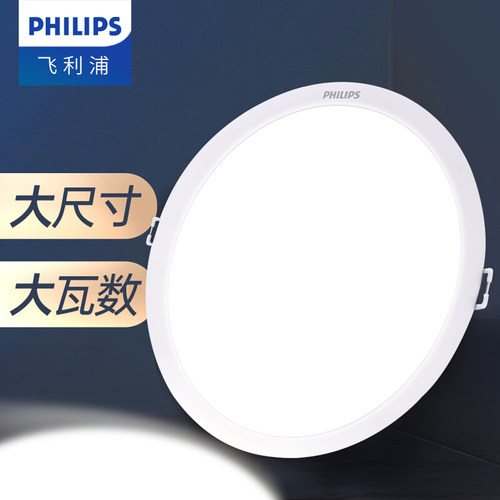 飞利浦大功率嵌入式筒灯大尺寸