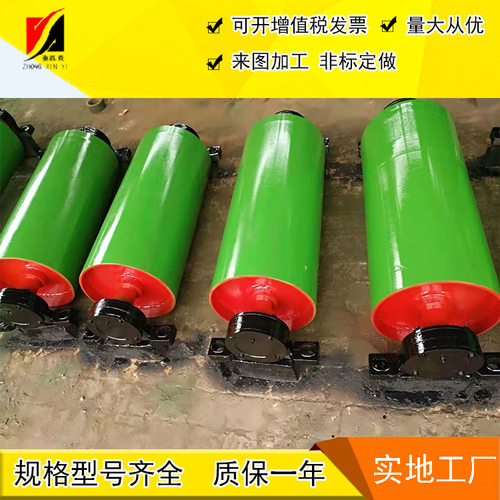 滚筒厂家 无动力滚筒 输送带滚筒 镀锌机械传送辊筒来图可做