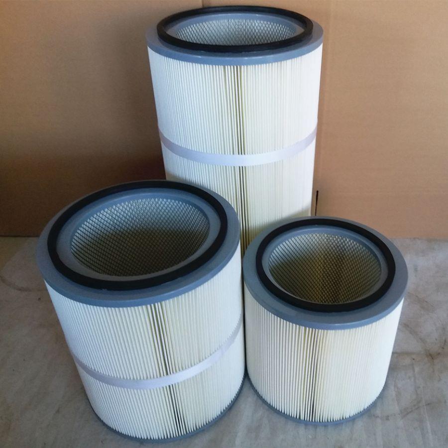 海泽扫地车专用除尘滤筒除尘滤芯聚酯纤维无纺布实物拍照3240