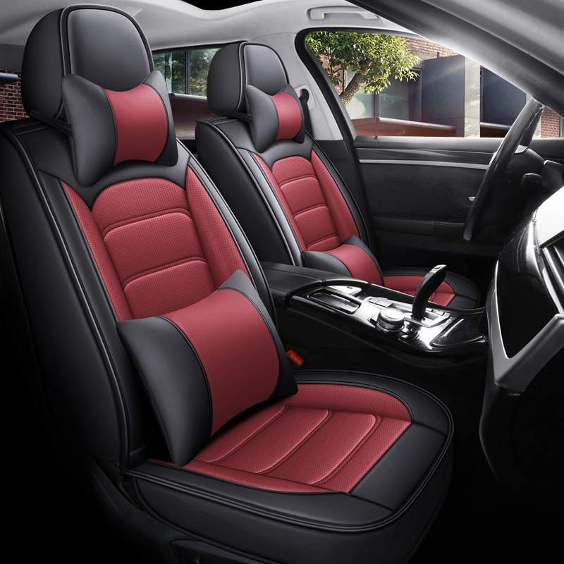 汽车坐垫四季适用全包围长安CS15 CS35 CS75逸动XTCS55皮革座椅套