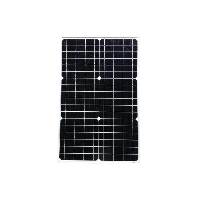 玻璃太阳能板30W12V带稳压电路太阳能组件太阳能电池充电板