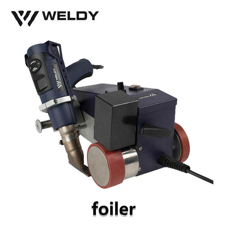 Weldy数显温控焊接机广告篷布/PVC/TPO防水卷材工业焊接机